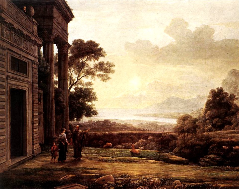 Claude Lorrain - The Expulsion of Hagar - WGA05013