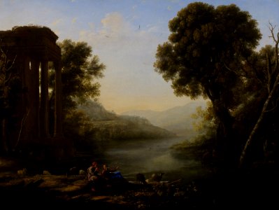 Claude Gellée (called Le Lorrain) - Pastoral Landscape - Google Art Project