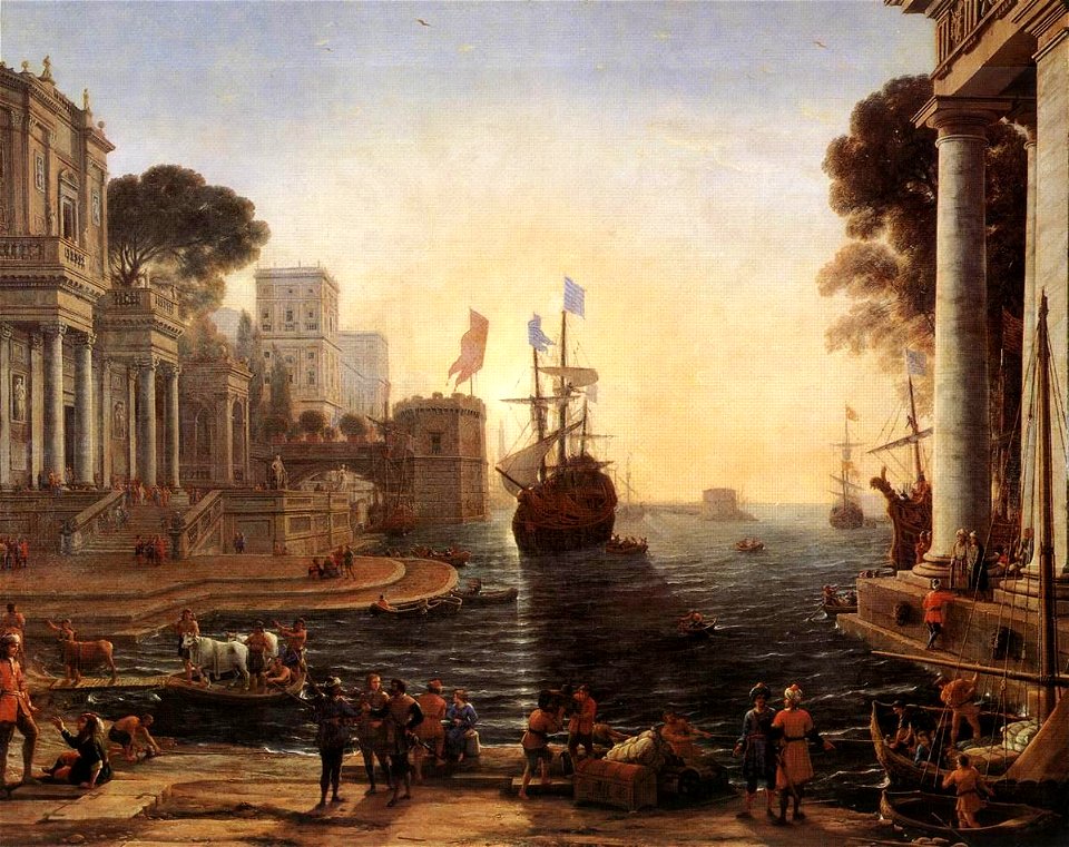 Claude Lorrain - Ulysses Returns Chryseis to her Father - WGA04992