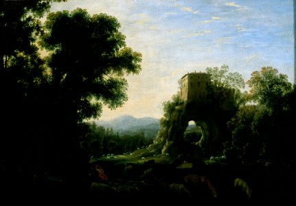 Claude Gellée, called Claude Lorrain - Pastoral Landscape - Google Art Project. Free illustration for personal and commercial use.