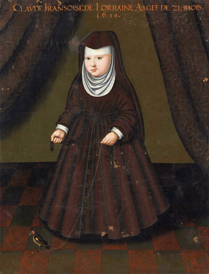 Claude Françoise of Lorraine as a child - Alte Pinakothek