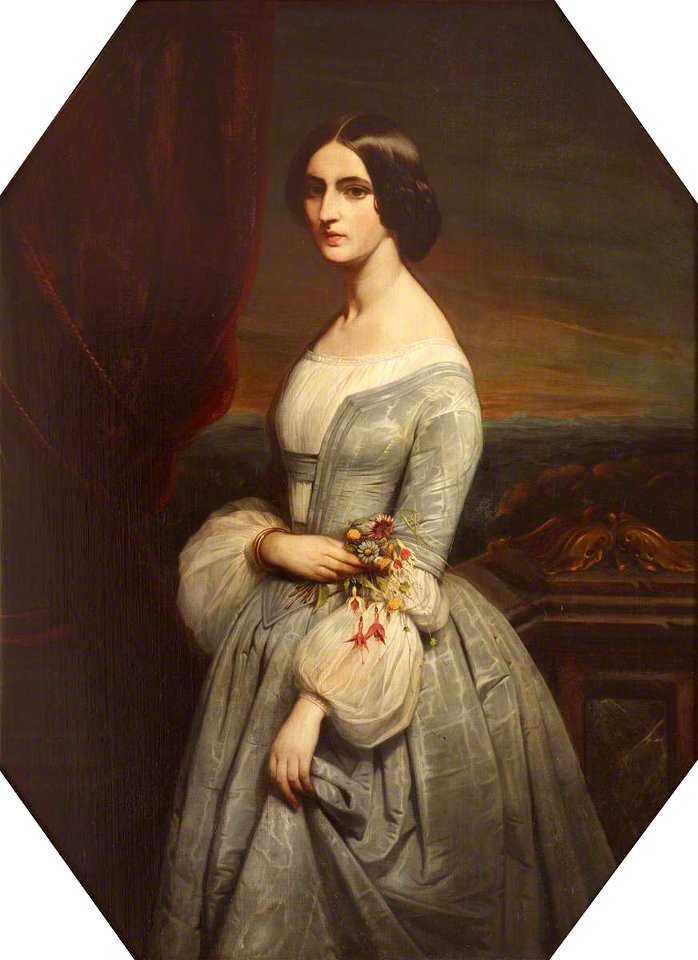 Claude Jacquand (1804-1878) - Eliza Horatia Frederica Seymour (1833–1896), Viscountess Clifden, Later Lady Stirling - 851736 - National Trust