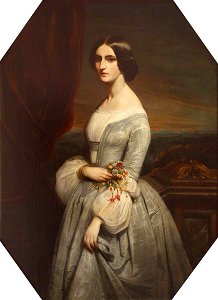 Claude Jacquand (1804-1878) - Eliza Horatia Frederica Seymour (1833–1896), Viscountess Clifden, Later Lady Stirling - 851736 - National Trust