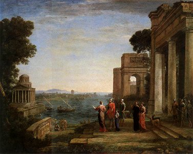 Claude Lorrain - Aeneas's Farewell to Dido in Carthago - WGA05017