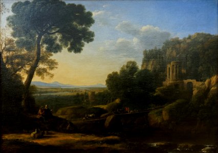 Claude Gellée - paysage pastoral