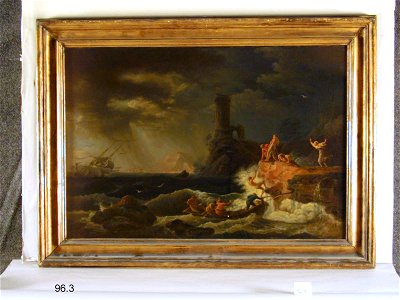 Claude Joseph Vernet - The Shipwreck - 96.3 - Detroit Institute of Arts