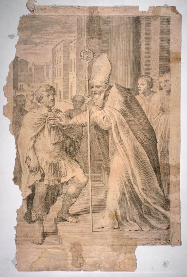 Claude Mellan - Apostolici vigoris exemplar