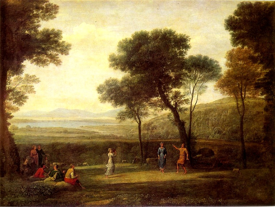 Claude Lorrain Dancing figures