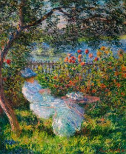 Claude Monet - Alice Hoschedé au jardin