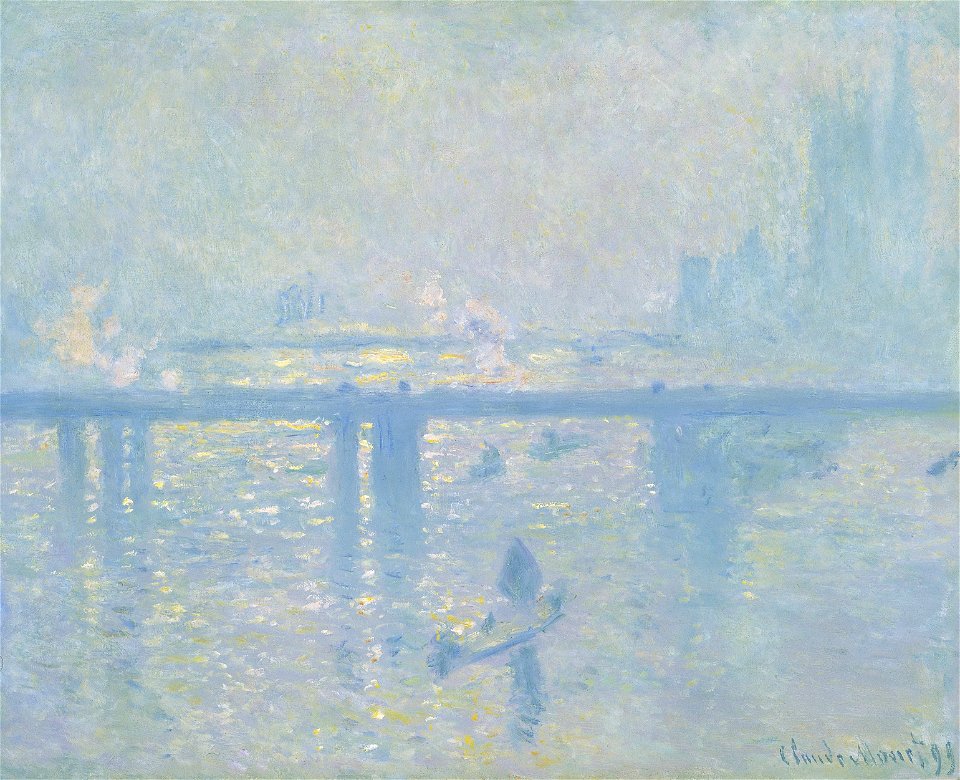 Claude Monet - Charing Cross Bridge - Google Art Project