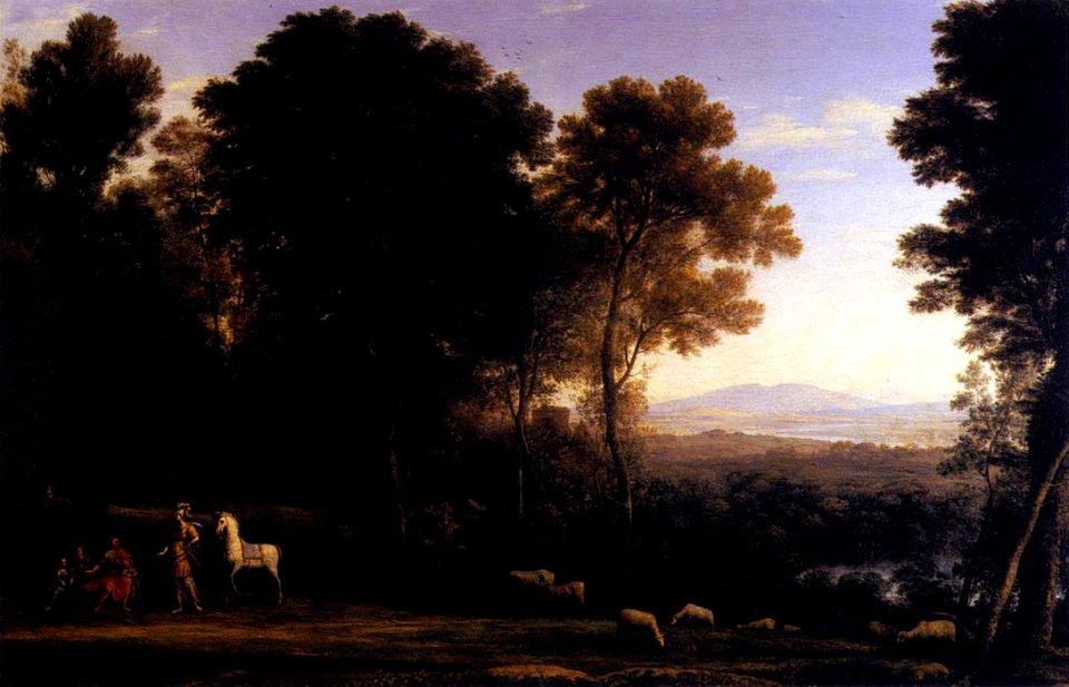 Claude Lorrain - Erminia and the Shepherds - WGA05009