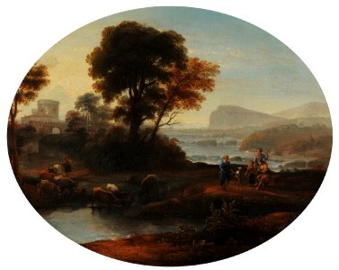 Claude Lorrain - Paisagem Pastoral