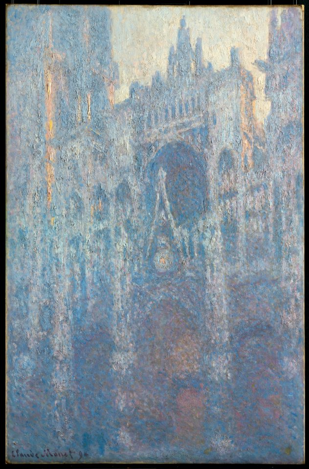 Claude Monet (French - The Portal of Rouen Cathedral in Morning Light - Google Art Project