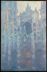 Claude Monet (French - The Portal of Rouen Cathedral in Morning Light - Google Art Project. Free illustration for personal and commercial use.