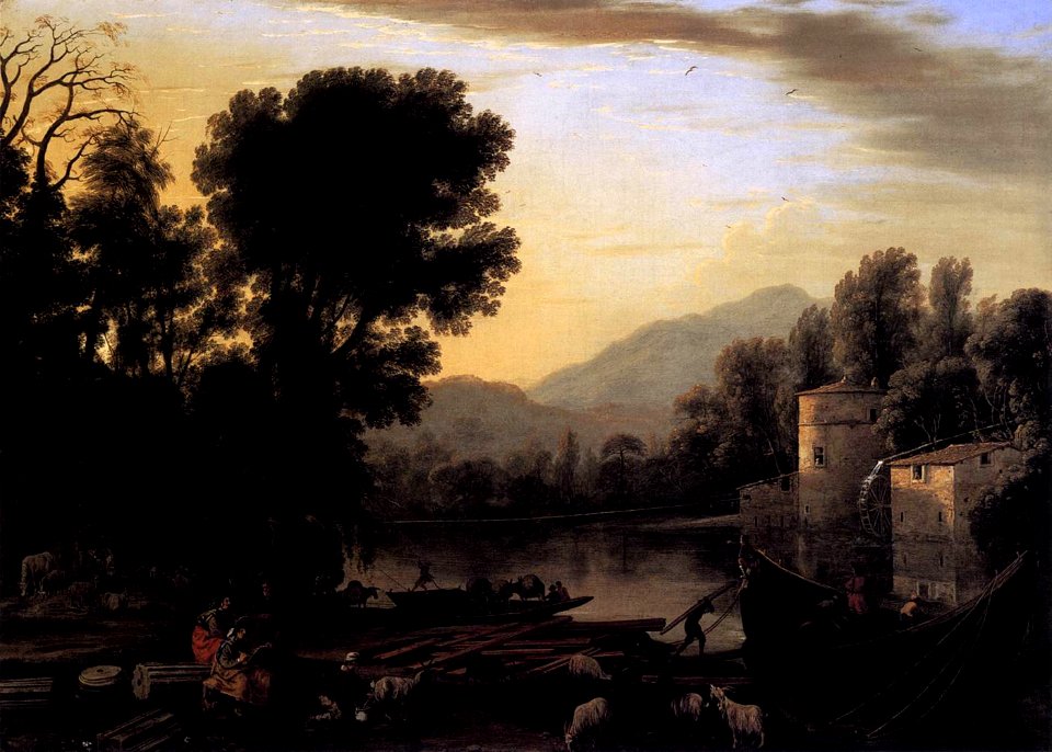 Claude Lorrain - The Mill - WGA04976