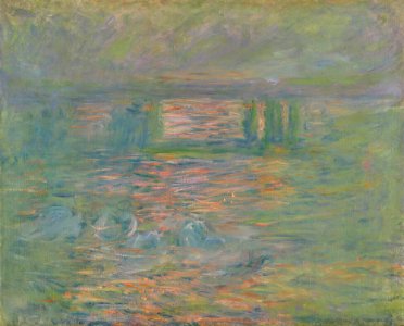 Claude Monet - Charing Cross bridge - Sothebys 12 nov 2018
