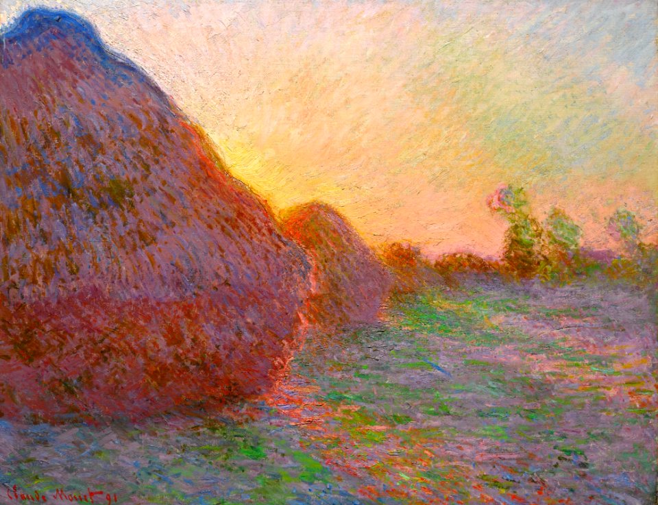 Claude Monet - Haystacks