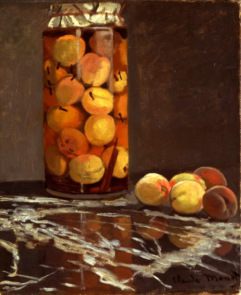 Claude Monet - Das Pfirsichglas