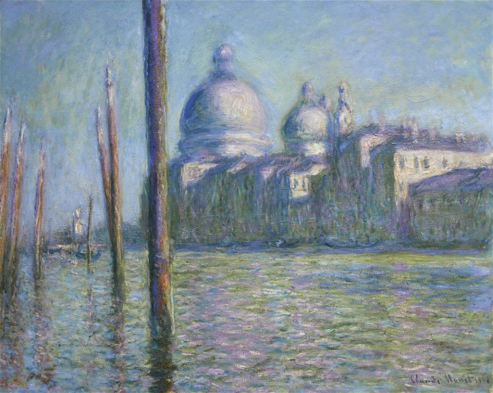 Claude Monet - Le Grand Canal (W1739)