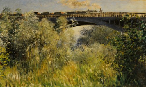 Claude Monet - Le Pont de Argenteuil, 1875