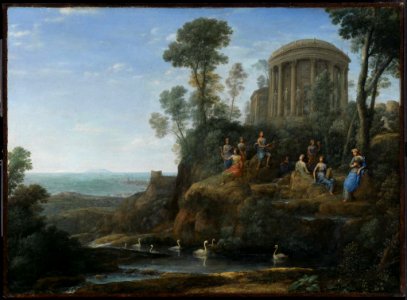 Claude Lorrain Apollo Muses
