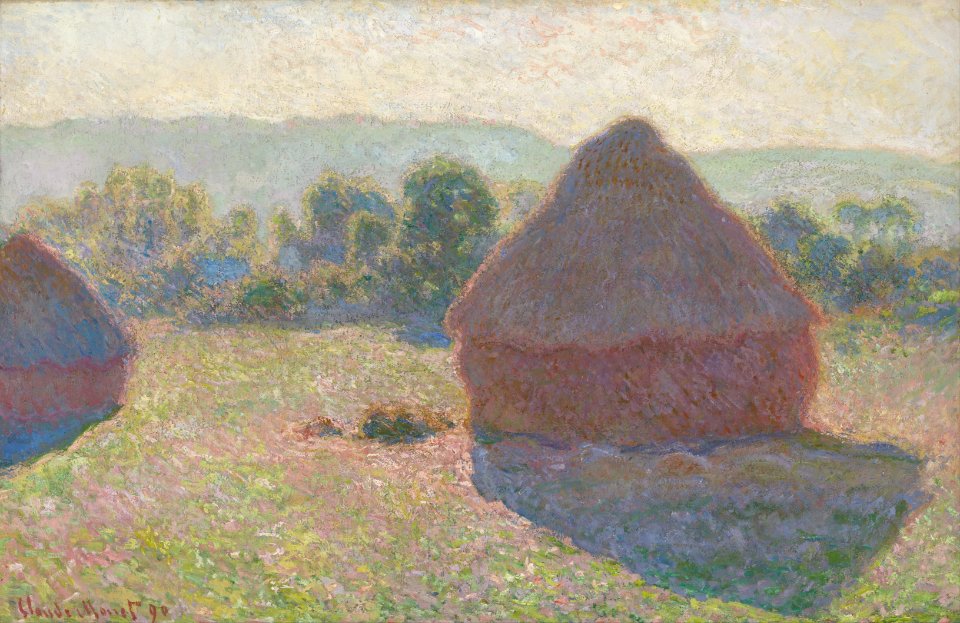 Claude Monet - Meules, milieu du jour (Haystacks, midday) - Google Art Project