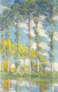 Claude Monet - Les peupliers (W 1301)