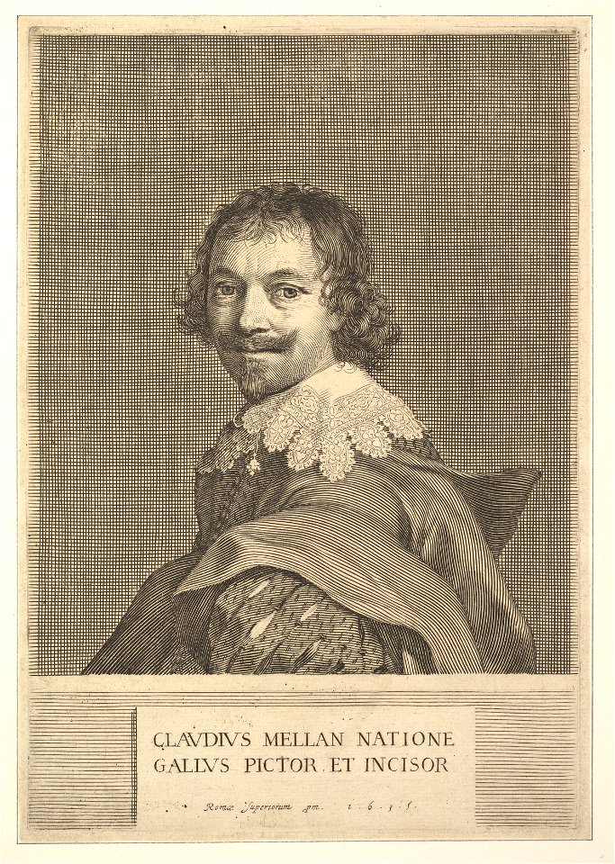 Claude Mellan Self Portrait