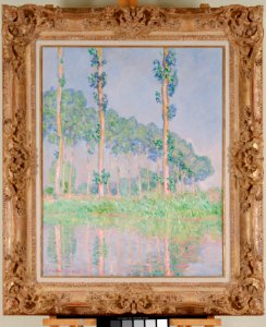 Claude Monet - Poplars, Pink Effect - 2019.67.14.McD - Dallas Museum of Art