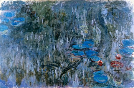 Claude Monet - Nymphéas, reflets de saule - Kitakyushu