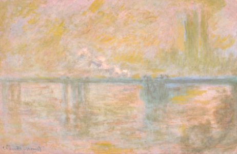 Claude Monet - Charing-Cross Bridge in London - Google Art Project