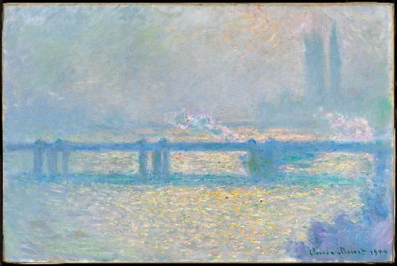Claude Monet - Charing Cross bridge - Museum of Fine Arts, Boston