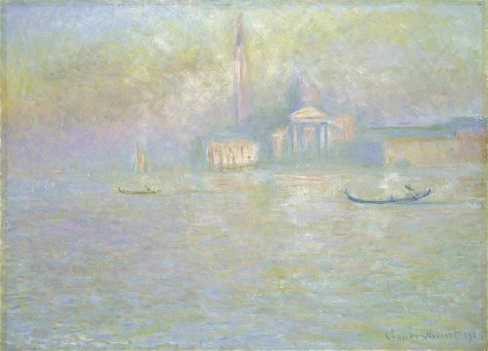 Claude Monet - San Giorgio Maggiore - National Museum Wales