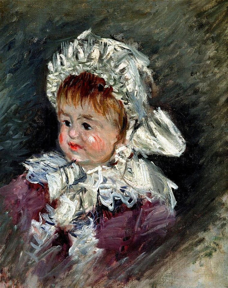 Claude Monet - Portrait de Michel Monet bébé