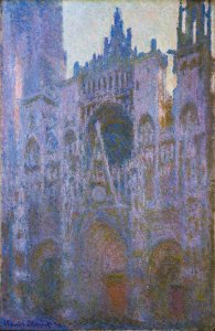 Claude Monet - La Cathedrale de Rouen Le Matin, dominante rose - Goulandris Museum