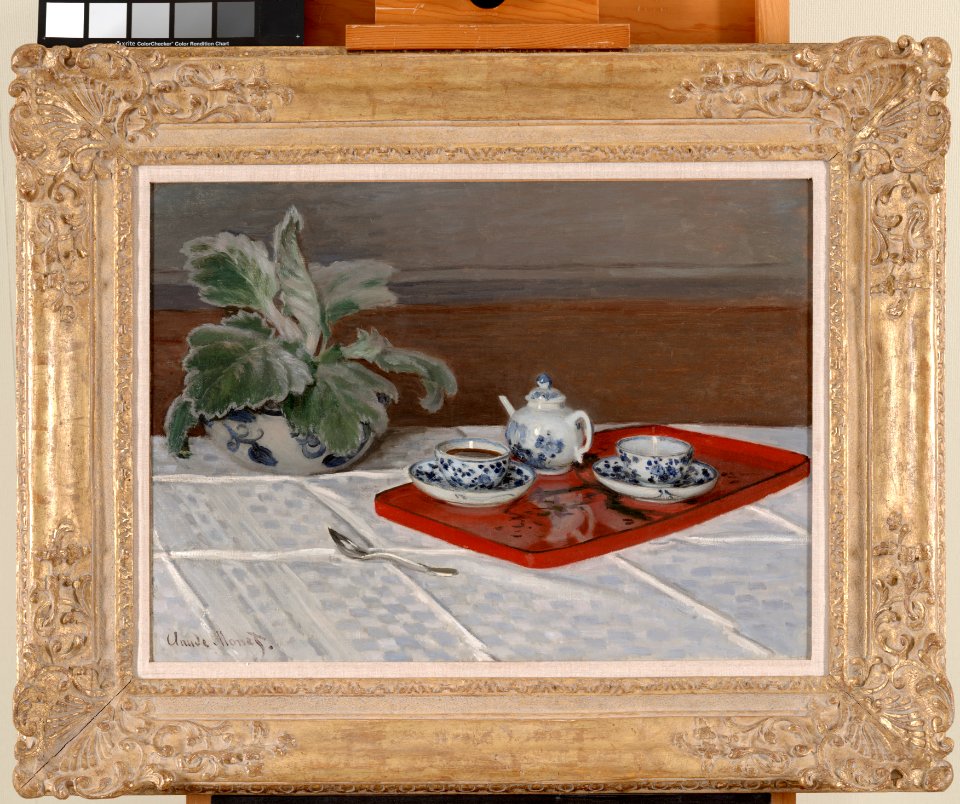 Claude Monet - Still Life, Tea Service - 2019.67.12.McD - Dallas Museum of Art