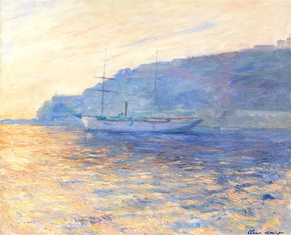 Claude Monet - La Baie de Monaco - NMNM