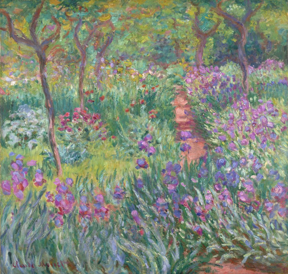 Claude Monet - The Artist’s Garden in Giverny - 1983.7.12 - Yale University Art Gallery