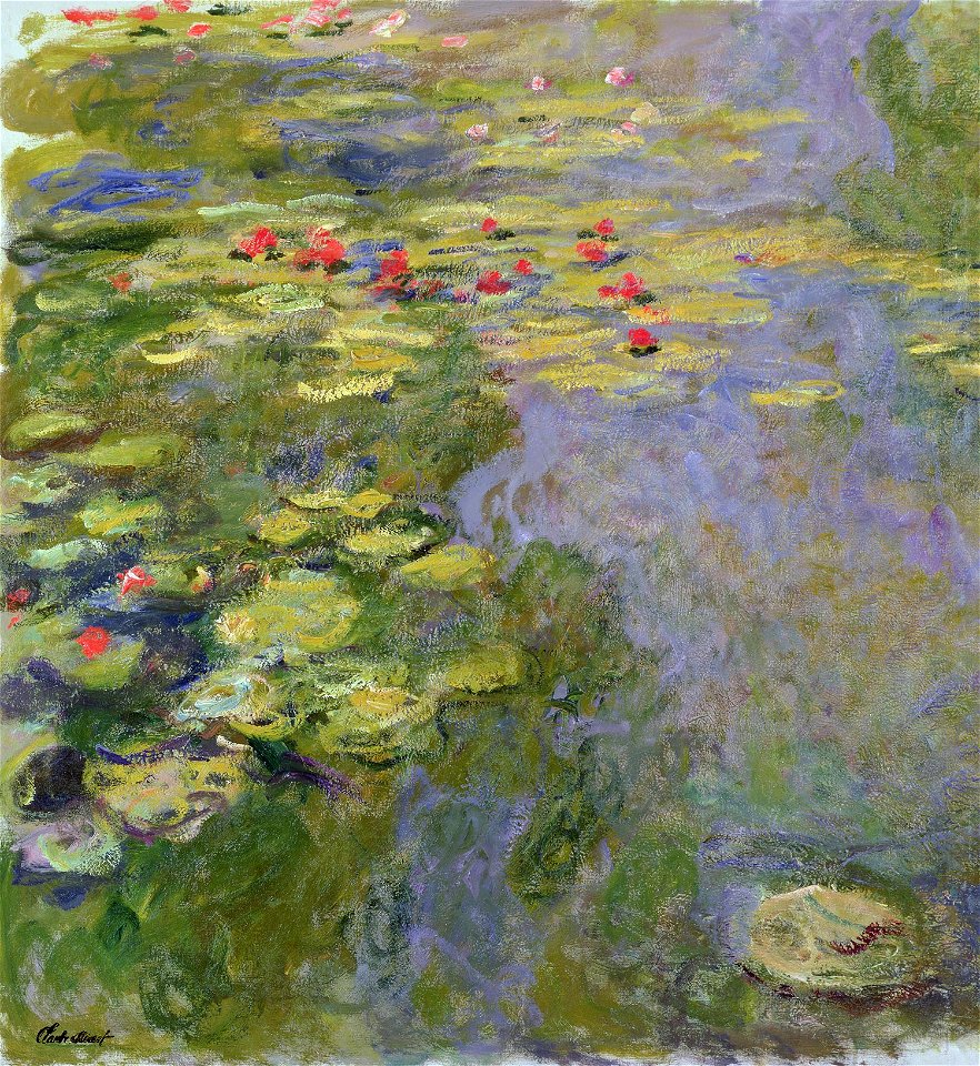 Claude Monet - Le bassin aux nymphéas W1888(1) - Musée Marmottan-Monet