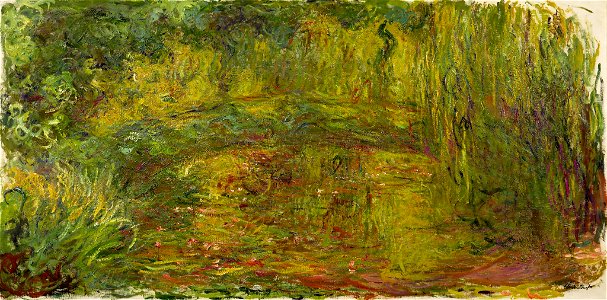 Claude Monet - Le Pont japonais W1913 - Musée Marmottan-Monet