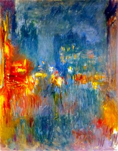 Claude Monet - Leicester Square, la nuit