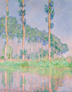 Claude Monet - Les peupliers - Dallas museum of Art (W 1304)