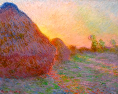 Claude Monet - Meules (W 1273)