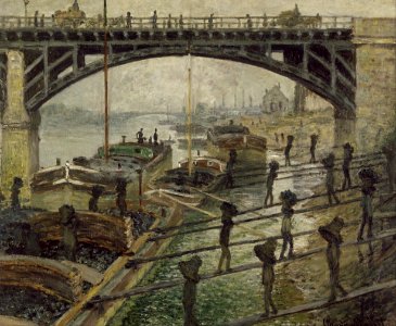 Claude Monet - The Coalmen - Google Art Project