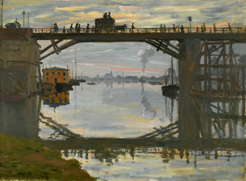 Claude Monet - Le Pont de Bois