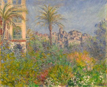 Claude Monet - Villas à Bordighera. Free illustration for personal and commercial use.