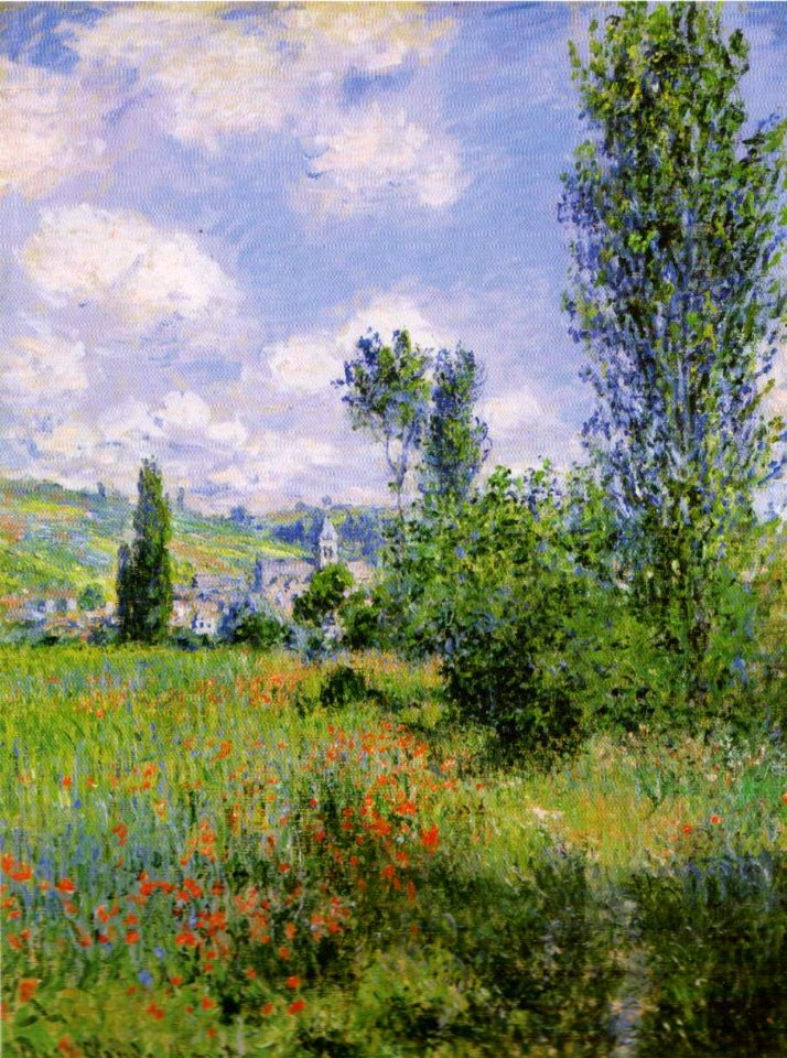 Claude Monet - Vue de Vétheuil