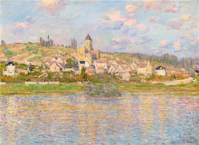 Claude Monet - Vétheuil - Google Art Project (427751). Free illustration for personal and commercial use.