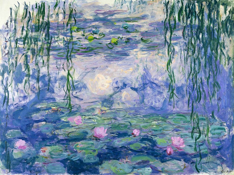 Claude Monet - Nymphéas W1852 - Musée Marmottan-Monet