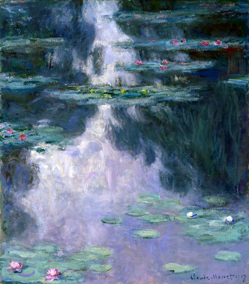 Claude Monet - Water Lilies (Nymphéas) - 68.31 - Museum of Fine Arts, Houston